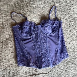 Purple classic urban outfitters corset